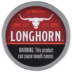 LongHorn Long Cut Straight Moist Snuff 1.2 oz