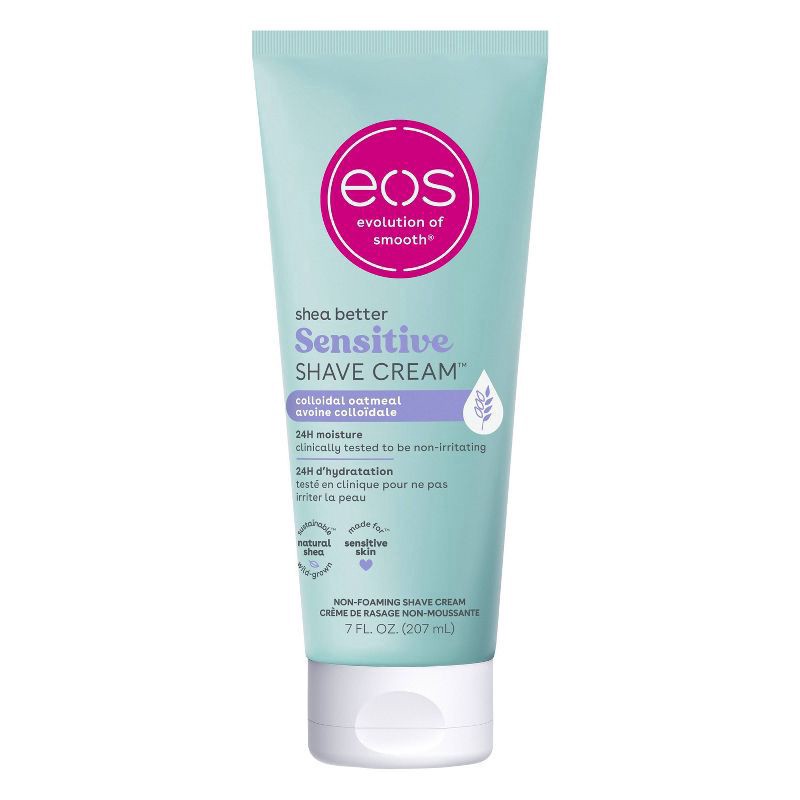 slide 1 of 62, eos Shea Better Sensitive Colloidal Oatmeal Shave Cream 7 fl oz, 7 oz