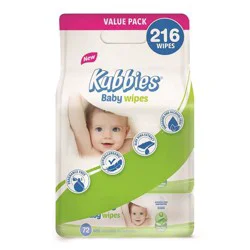 Kubbies Baby Wipes Value Pack - Aloe Vera