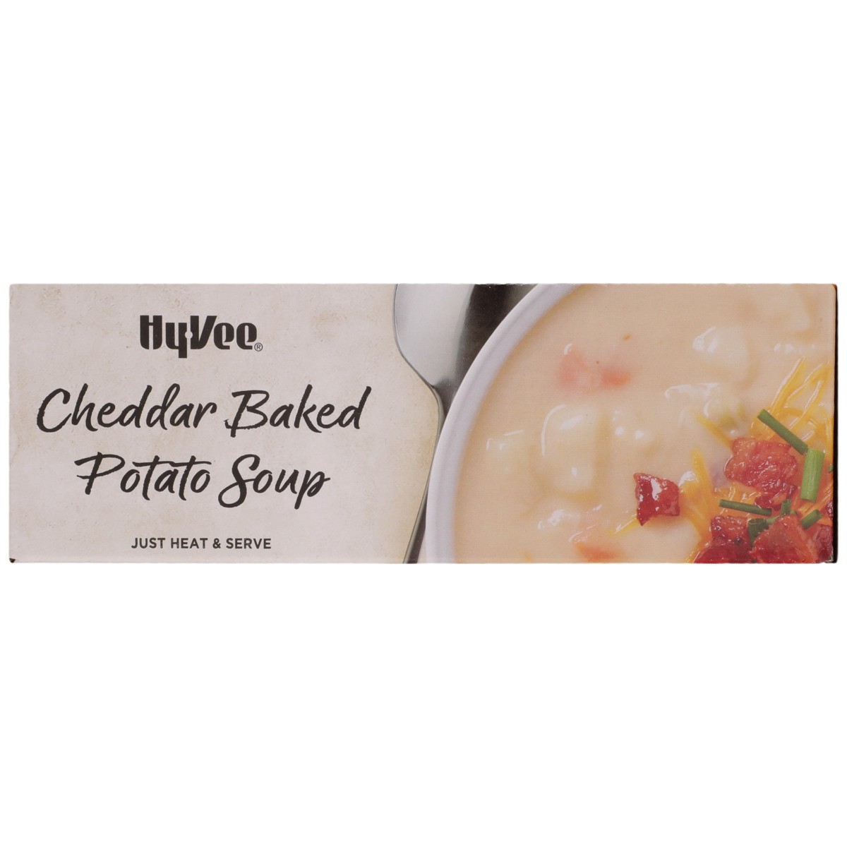 slide 4 of 8, Hy-vee Cheddar Baked Potato Soup, 48 oz