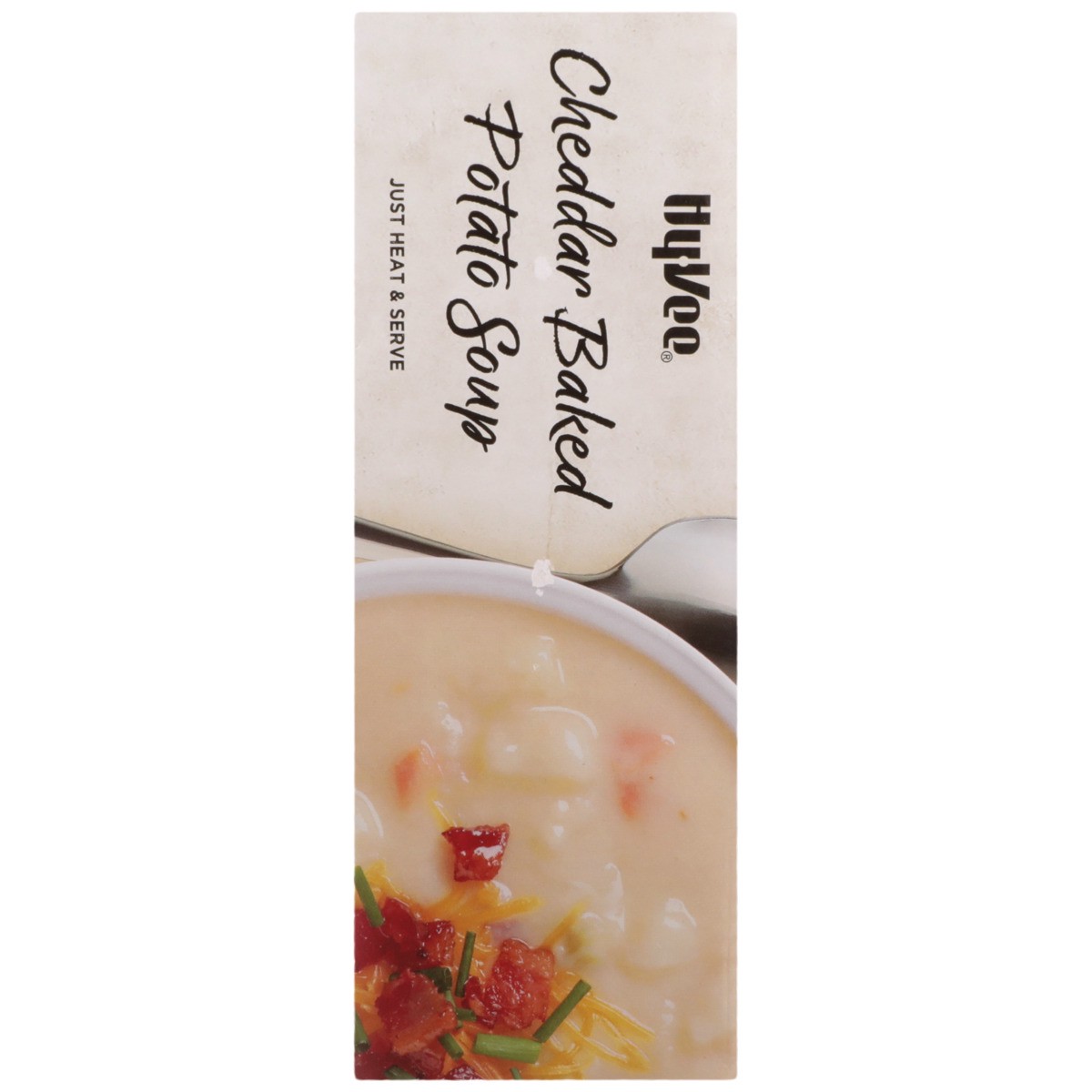 slide 8 of 8, Hy-vee Cheddar Baked Potato Soup, 48 oz