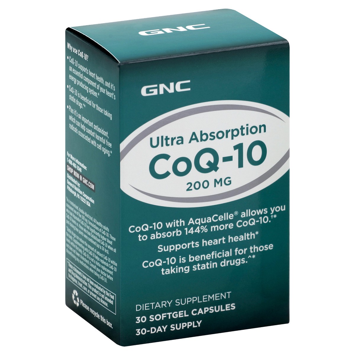 slide 5 of 8, GNC CoQ-10 30 ea, 30 ct