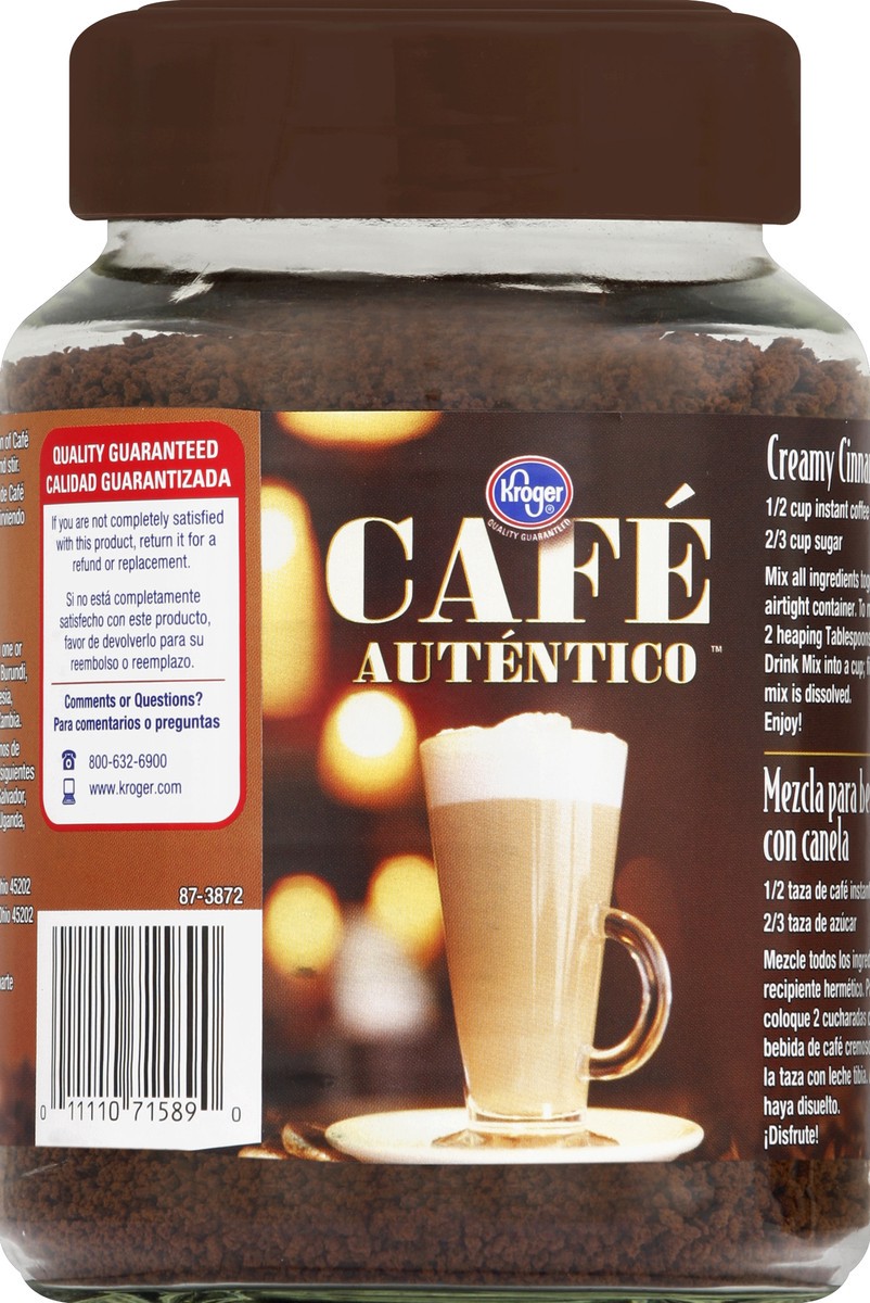 slide 3 of 3, Kroger Cafe Authentico Instant Coffee - 7 oz, 7 oz