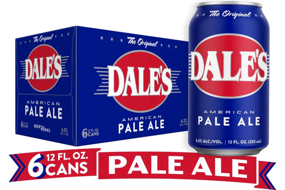 slide 3 of 5, Oskar Blues Dales Pale Ale Beer - 6pk/12 fl oz Cans, 6 ct; 12 oz