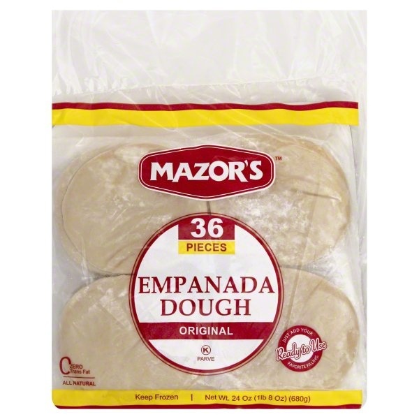 slide 1 of 1, Mazor's Empanada Dough 36 ea, 36 ct