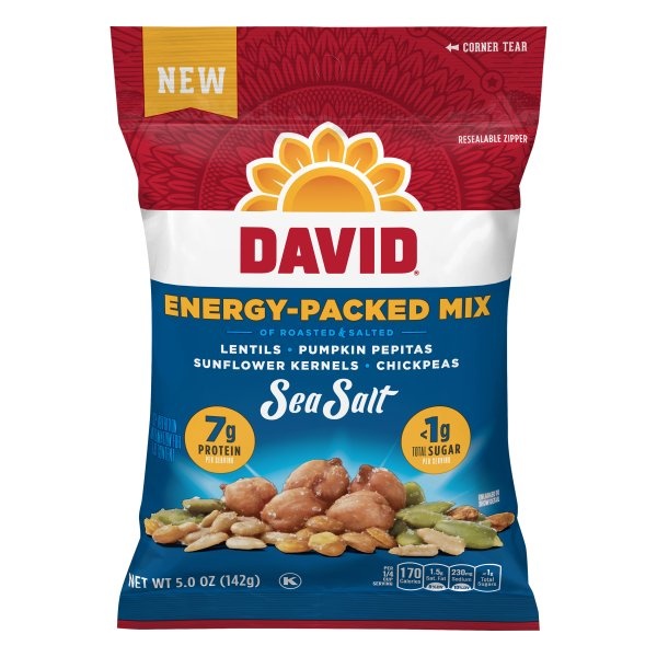 slide 1 of 1, DAVID Energy-Packed Mix, 5 oz