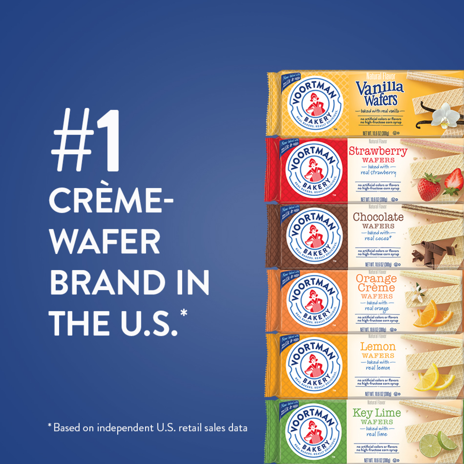 slide 6 of 8, Voortman Bakery Vanilla Wafers 10.6 oz, 10.6 oz