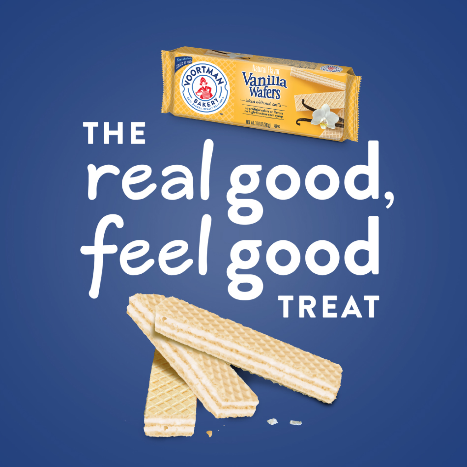 slide 7 of 8, Voortman Bakery Vanilla Wafers 10.6 oz, 10.6 oz
