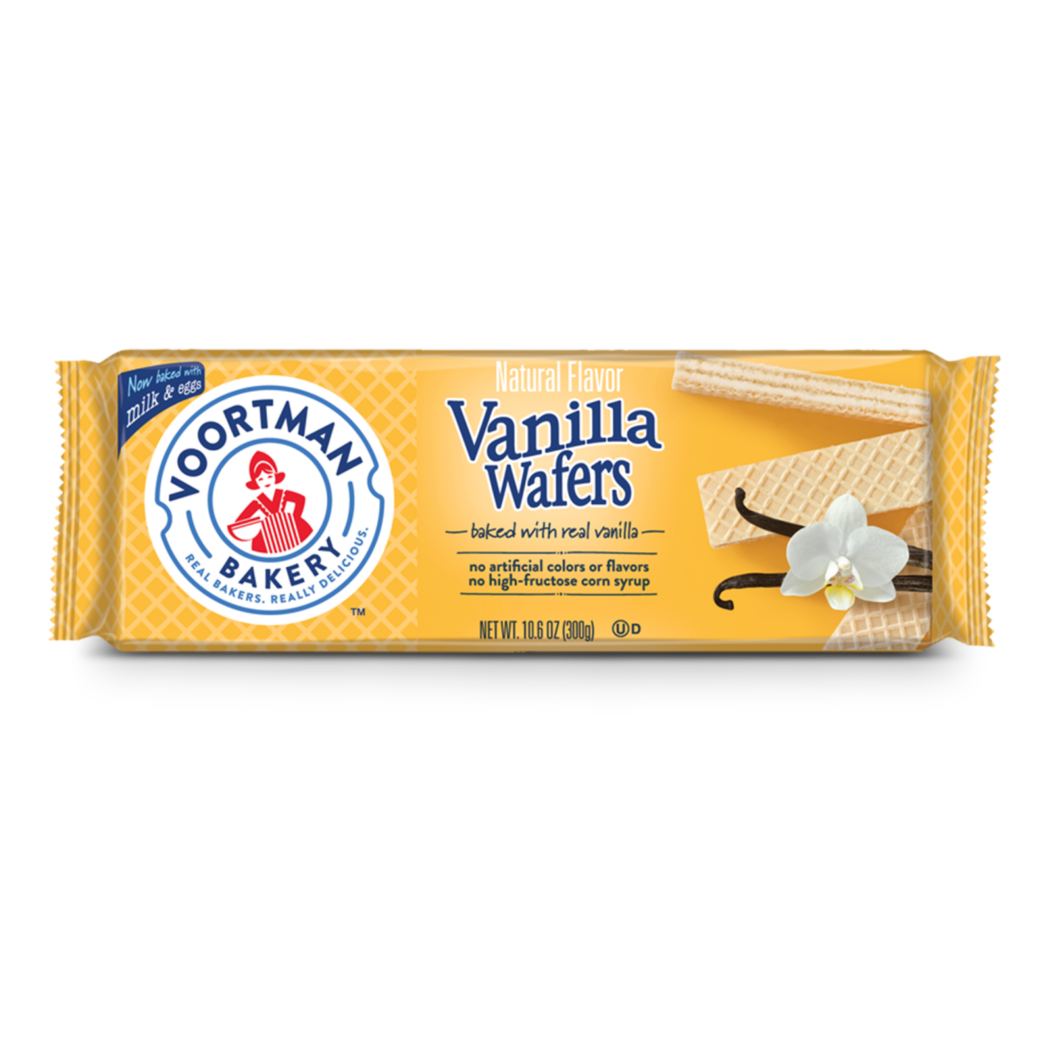 slide 1 of 8, Voortman Bakery Vanilla Wafers 10.6 oz, 10.6 oz