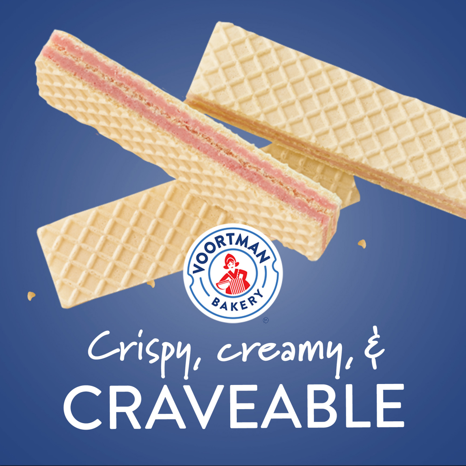 slide 2 of 7, Voortman Bakery Strawberry Wafers 10.6 oz, 10.6 oz