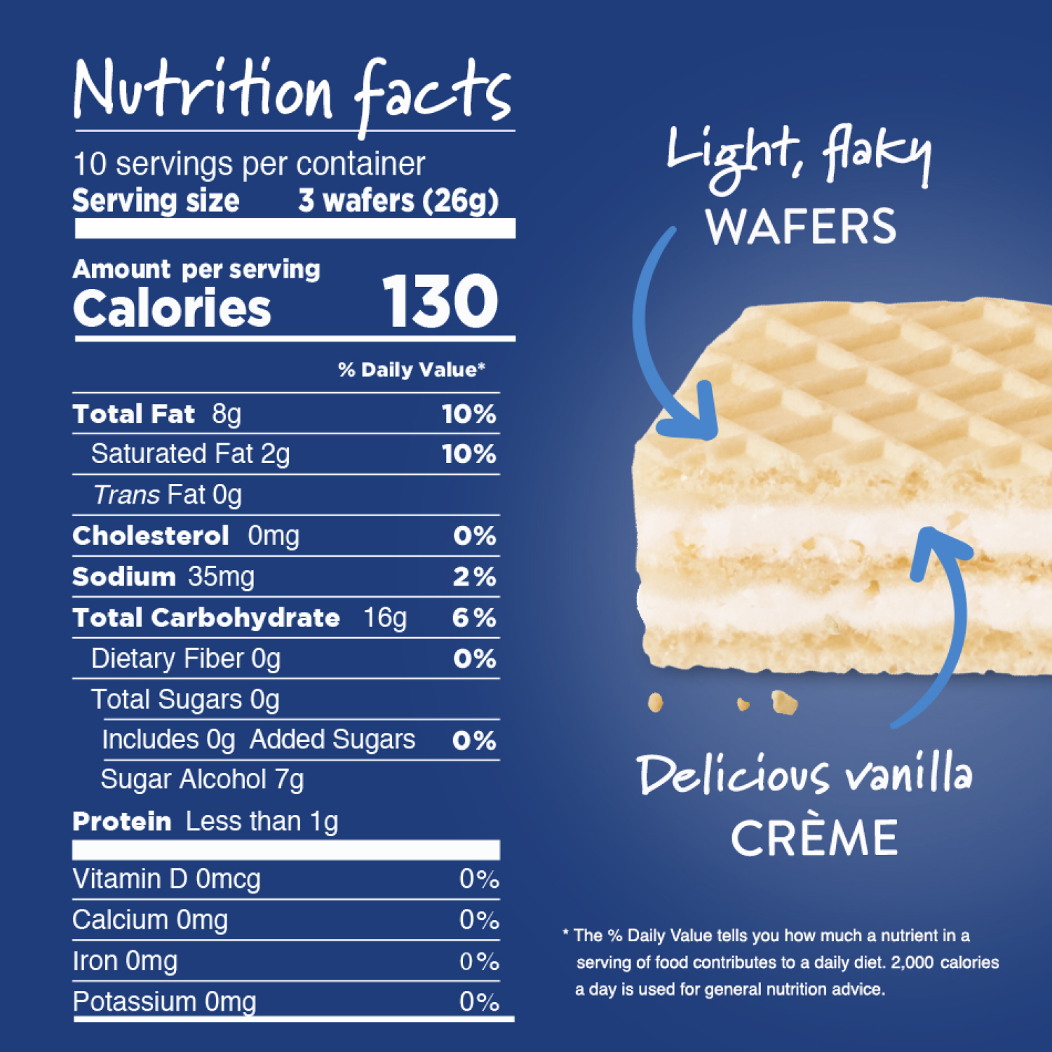 slide 2 of 5, VOORTMAN Bakery Zero Sugar Vanilla Wafers 9 oz, 9 oz