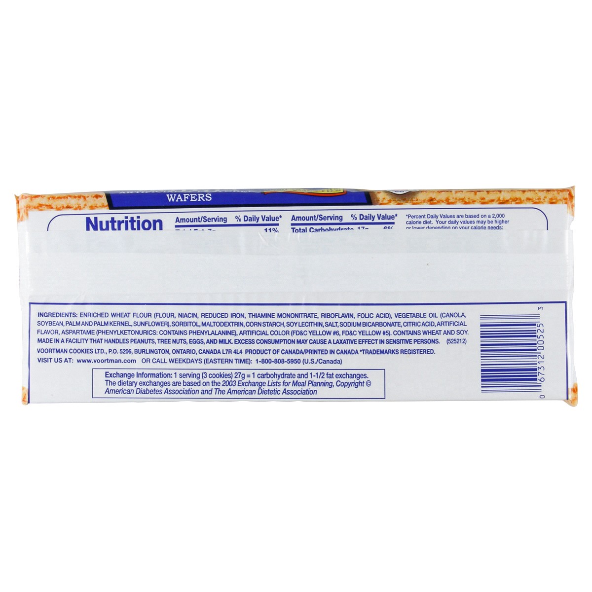 slide 4 of 4, VOORTMAN Bakery Zero Sugar Vanilla Wafers 9 oz, 9 oz