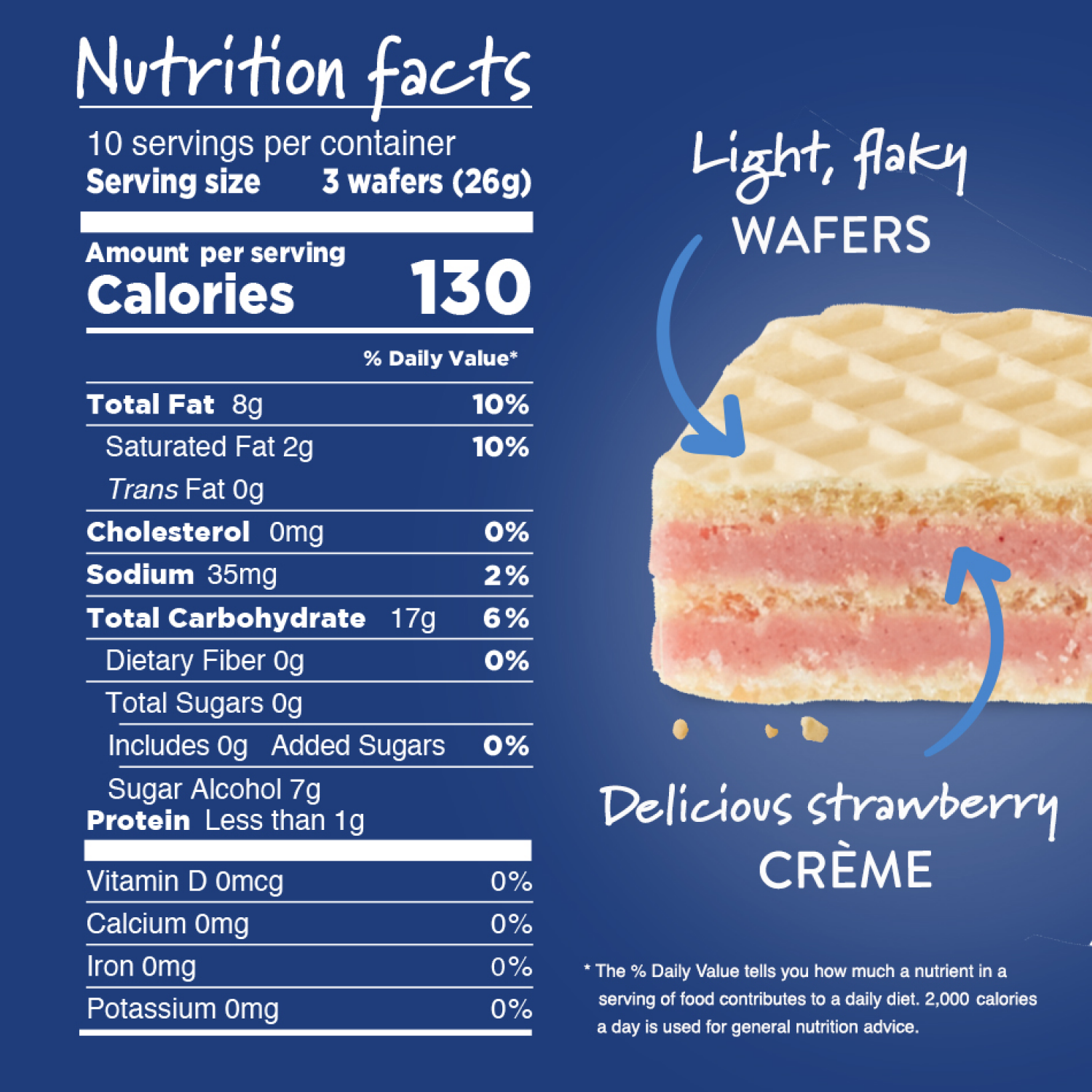 slide 2 of 5, VOORTMAN Bakery Zero Sugar Strawberry Wafers 9 oz, 9 oz