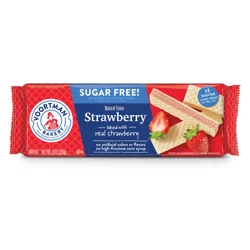 VOORTMAN Bakery Zero Sugar Strawberry Wafers 9 oz