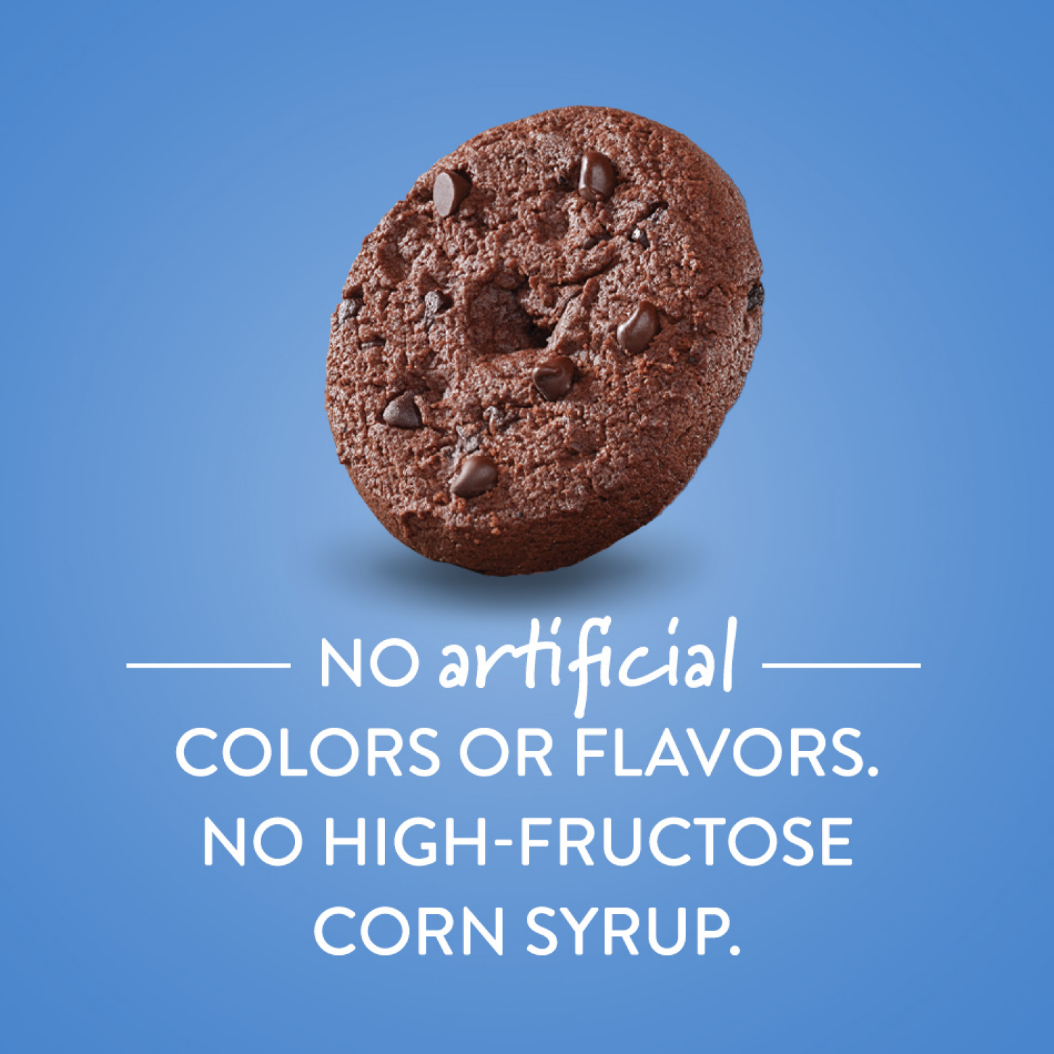 slide 5 of 5, VOORTMAN Bakery Zero Sugar Fudge Brownie Chocolate Chip Cookies 8 oz, 8 oz