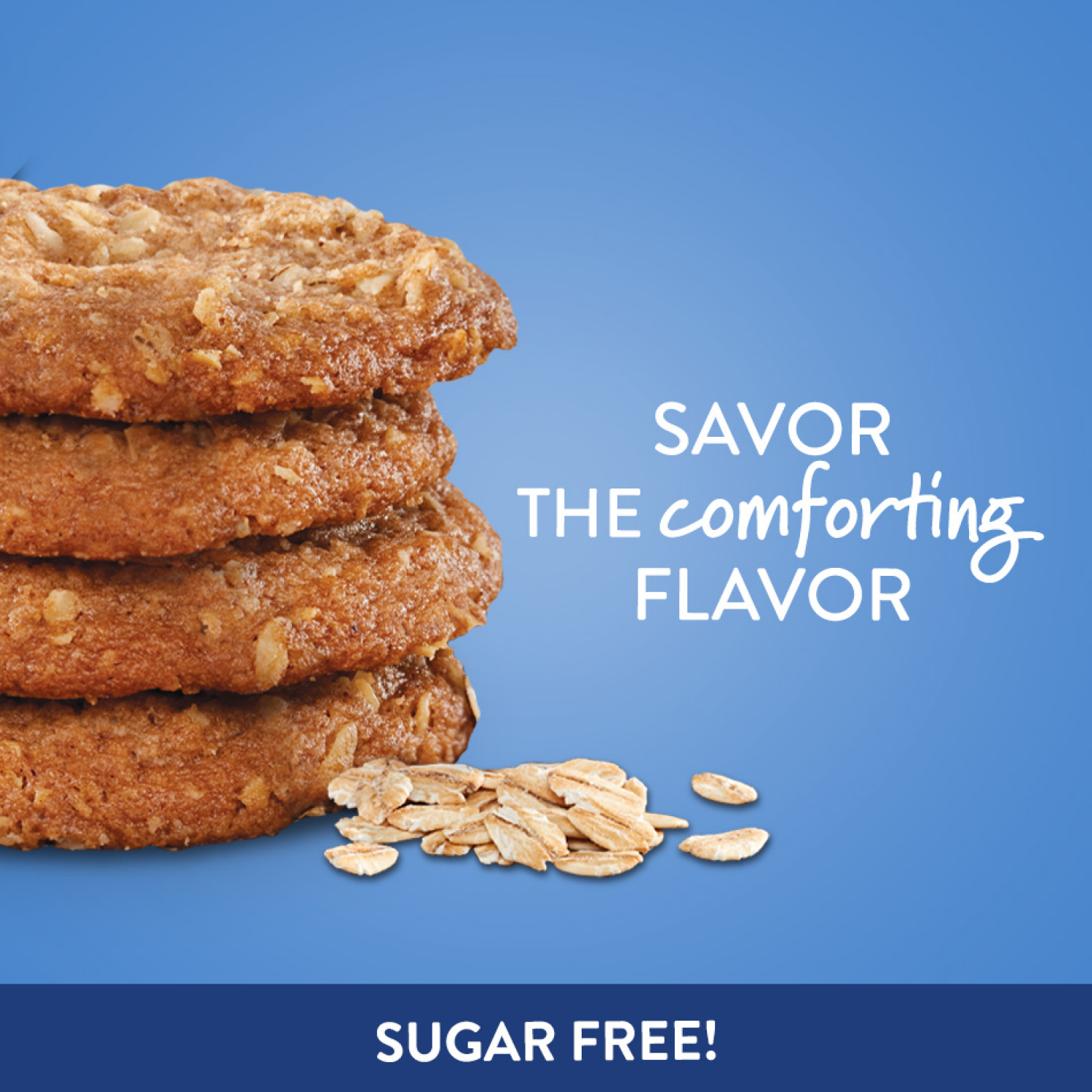 slide 3 of 5, VOORTMAN Bakery Zero Sugar Oatmeal Cookies 8 oz, 8 oz