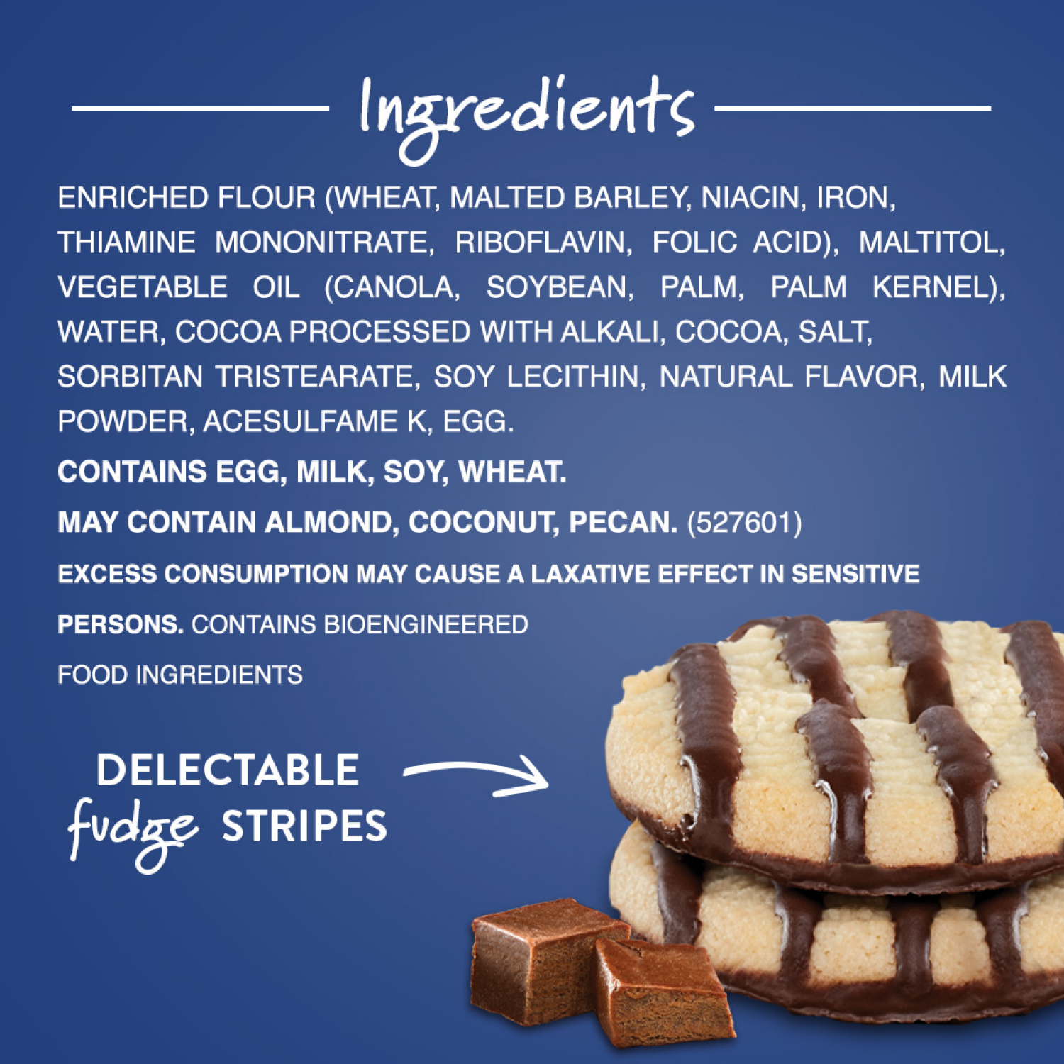 slide 2 of 8, VOORTMAN Bakery Zero Sugar Fudge Striped Shortbread Cookies - 11.3 oz, 11.3 oz