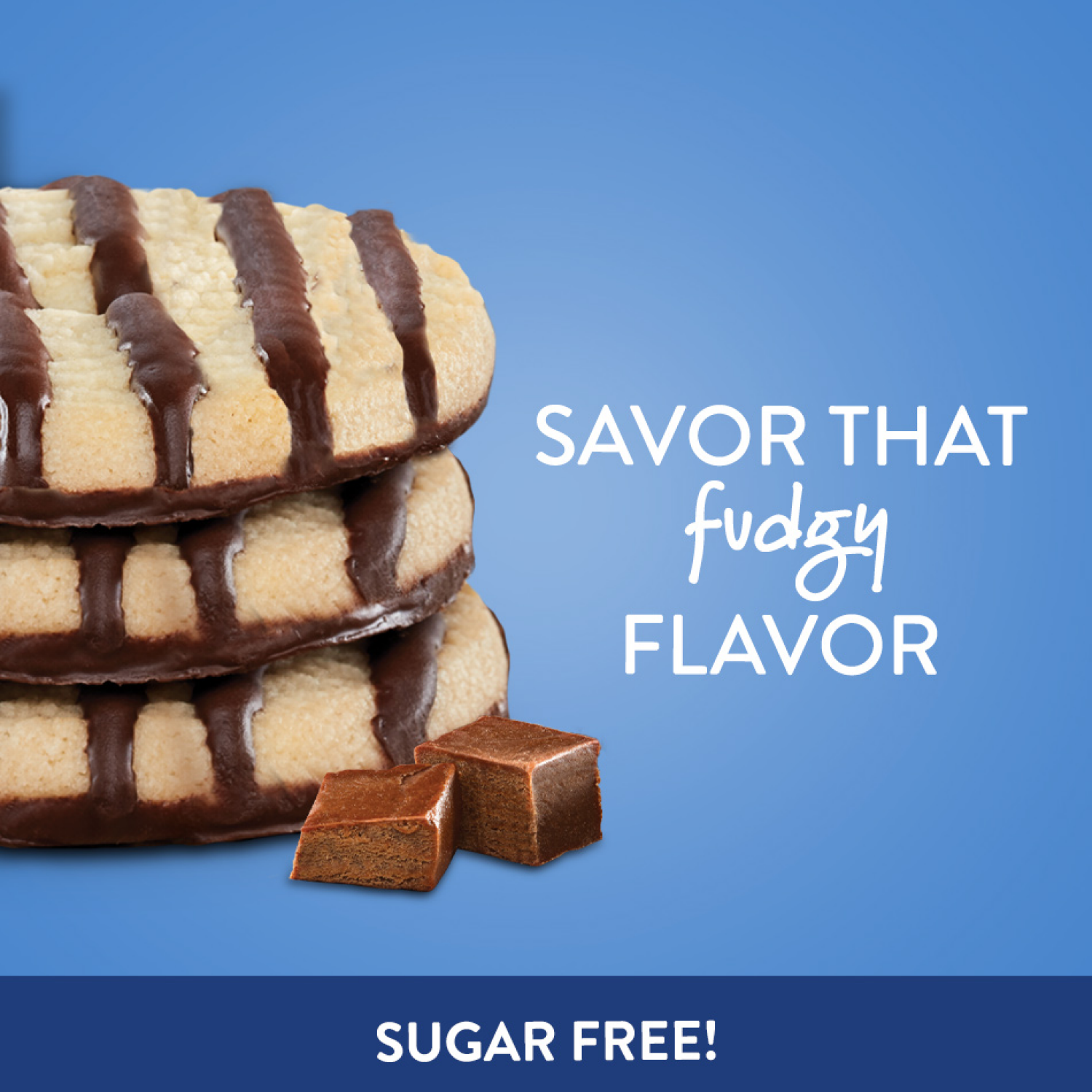 slide 5 of 8, VOORTMAN Bakery Zero Sugar Fudge Striped Shortbread Cookies - 11.3 oz, 11.3 oz