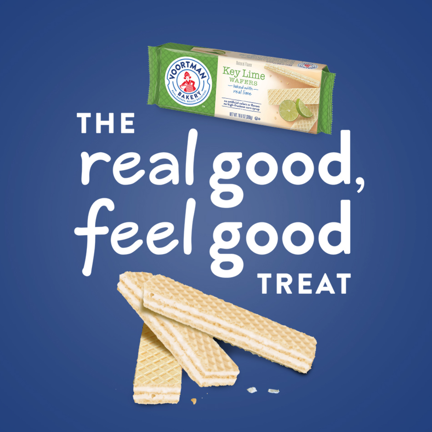 slide 7 of 8, Voortman Bakery Key Lime Wafers 10.6 oz, 10.6 oz