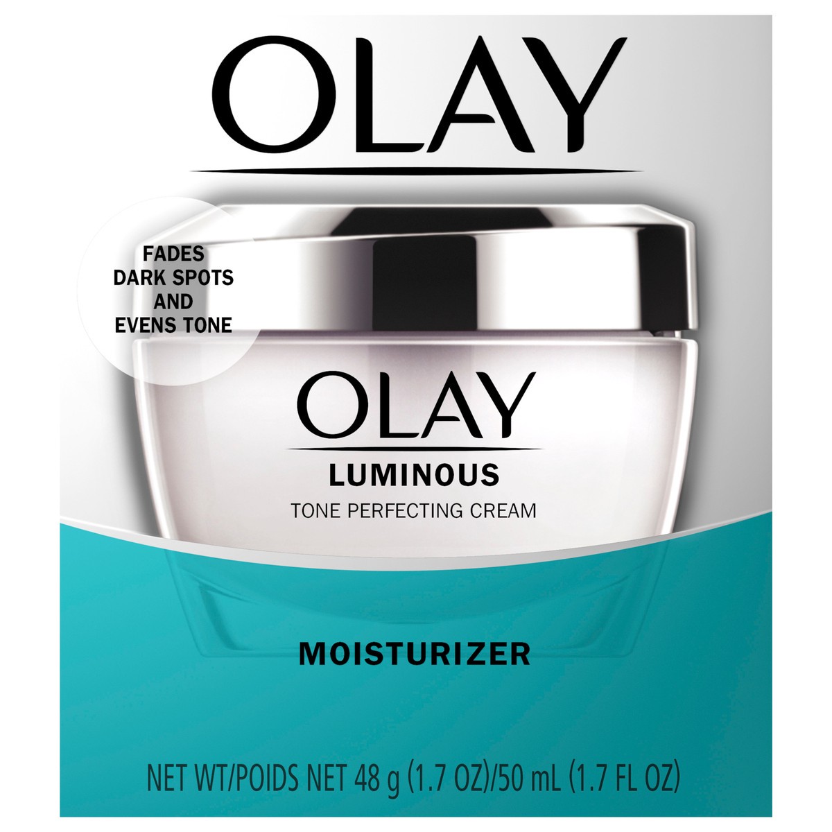 slide 7 of 9, Olay Luminous Tone Perfecting Cream Face Moisturizer, 1.7 Oz, 1.7 oz