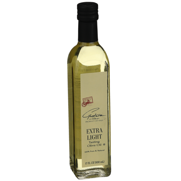 slide 1 of 1, Gustare Vita Extra Light Tasting Olive Oil, 17 fl oz