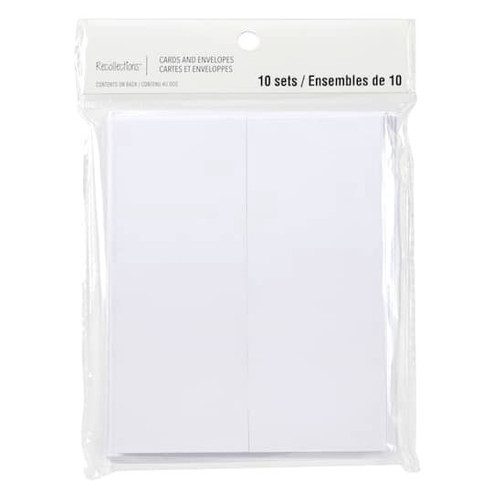 slide 1 of 6, Gatefold Cards & Envelopes By Recollections, 4.25" X 5.5", 4.25 in x 5.5 in