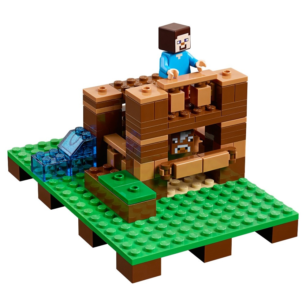 slide 13 of 26, LEGO Minecraft The Crafting Box 2.0 With Steve And Creeper 21135, 1 ct