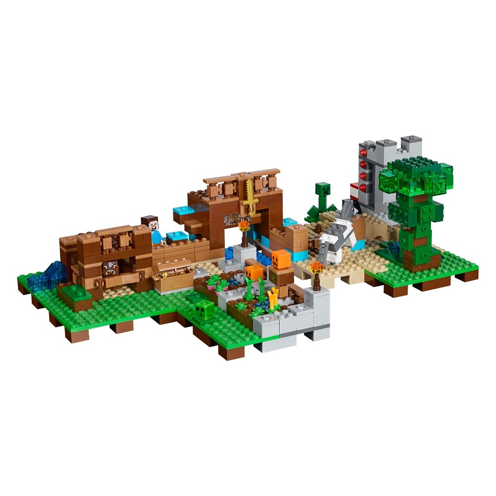 slide 16 of 26, LEGO Minecraft The Crafting Box 2.0 With Steve And Creeper 21135, 1 ct