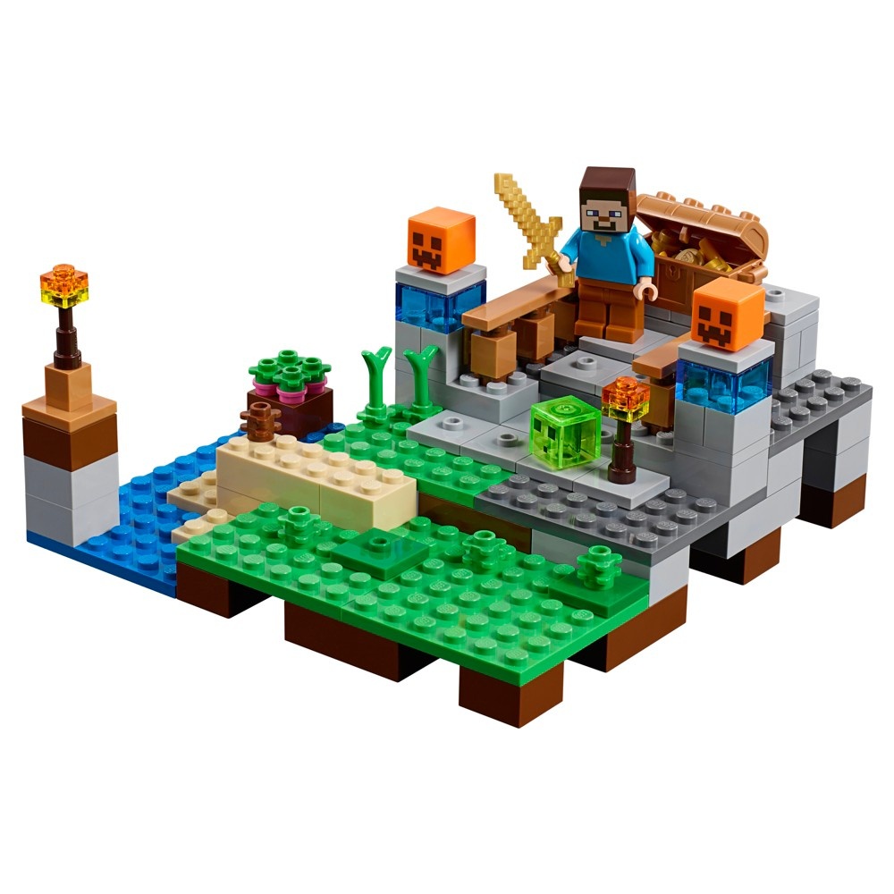 slide 23 of 26, LEGO Minecraft The Crafting Box 2.0 With Steve And Creeper 21135, 1 ct