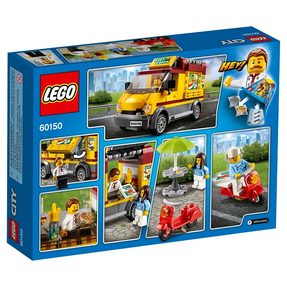 slide 6 of 12, LEGO City Great Vehicles Pizza Van 60150, 1 ct