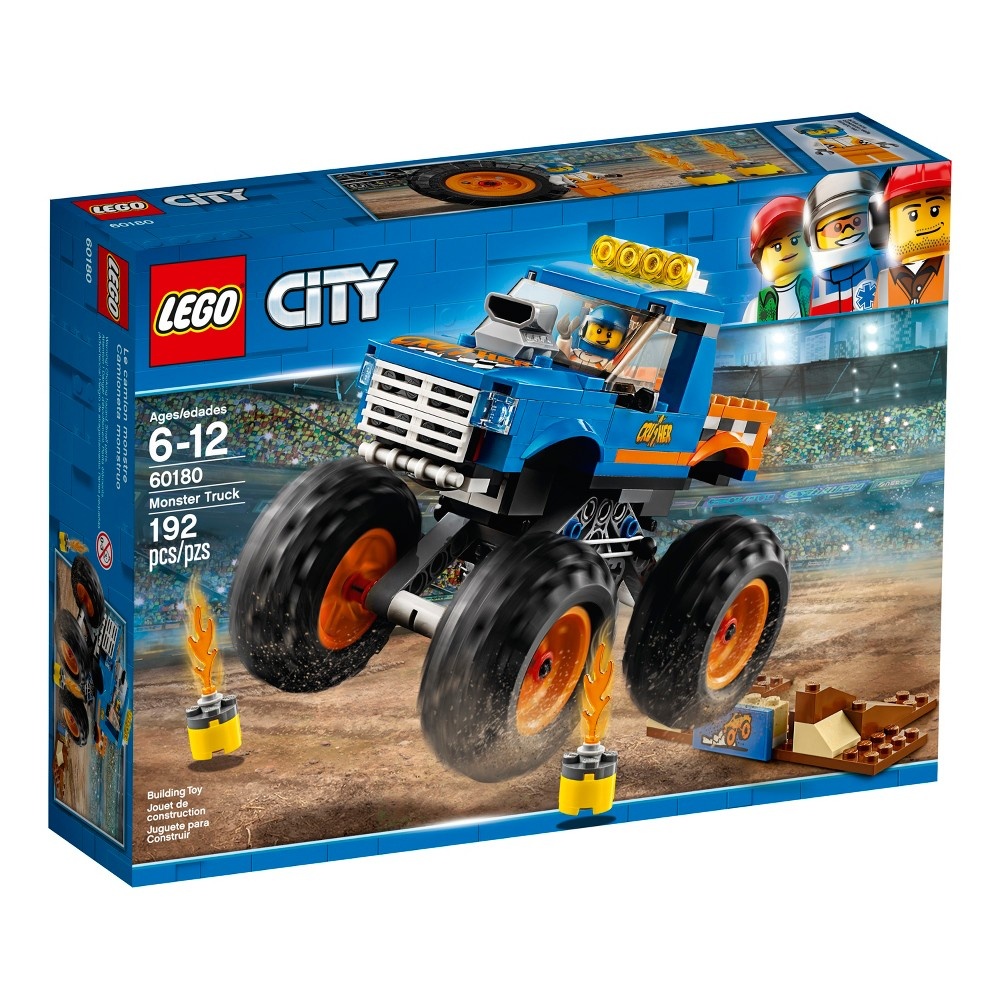 slide 3 of 7, LEGO City Great Vehicles Monster Truck 60180, 1 ct