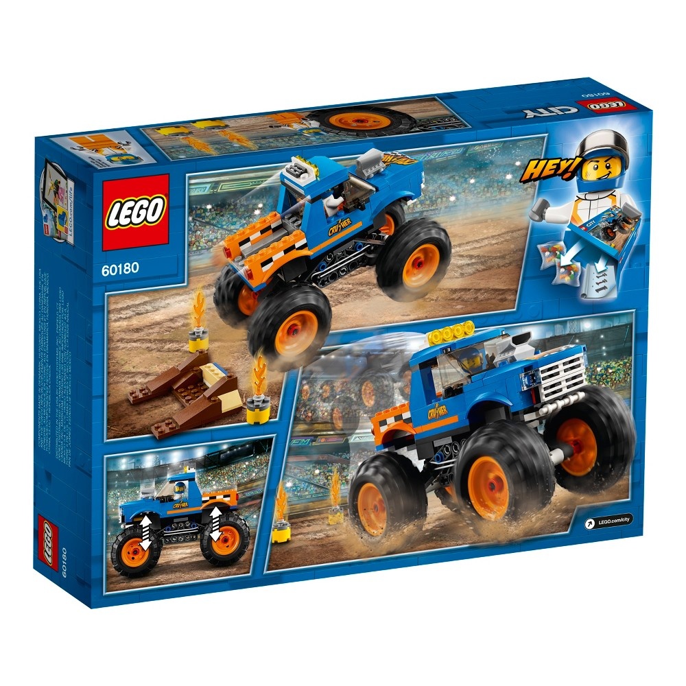 slide 7 of 7, LEGO City Great Vehicles Monster Truck 60180, 1 ct