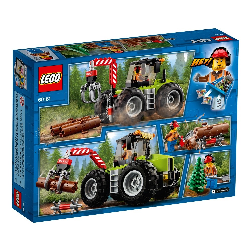 slide 2 of 7, LEGO City Forest Tractor 60181, 1 ct