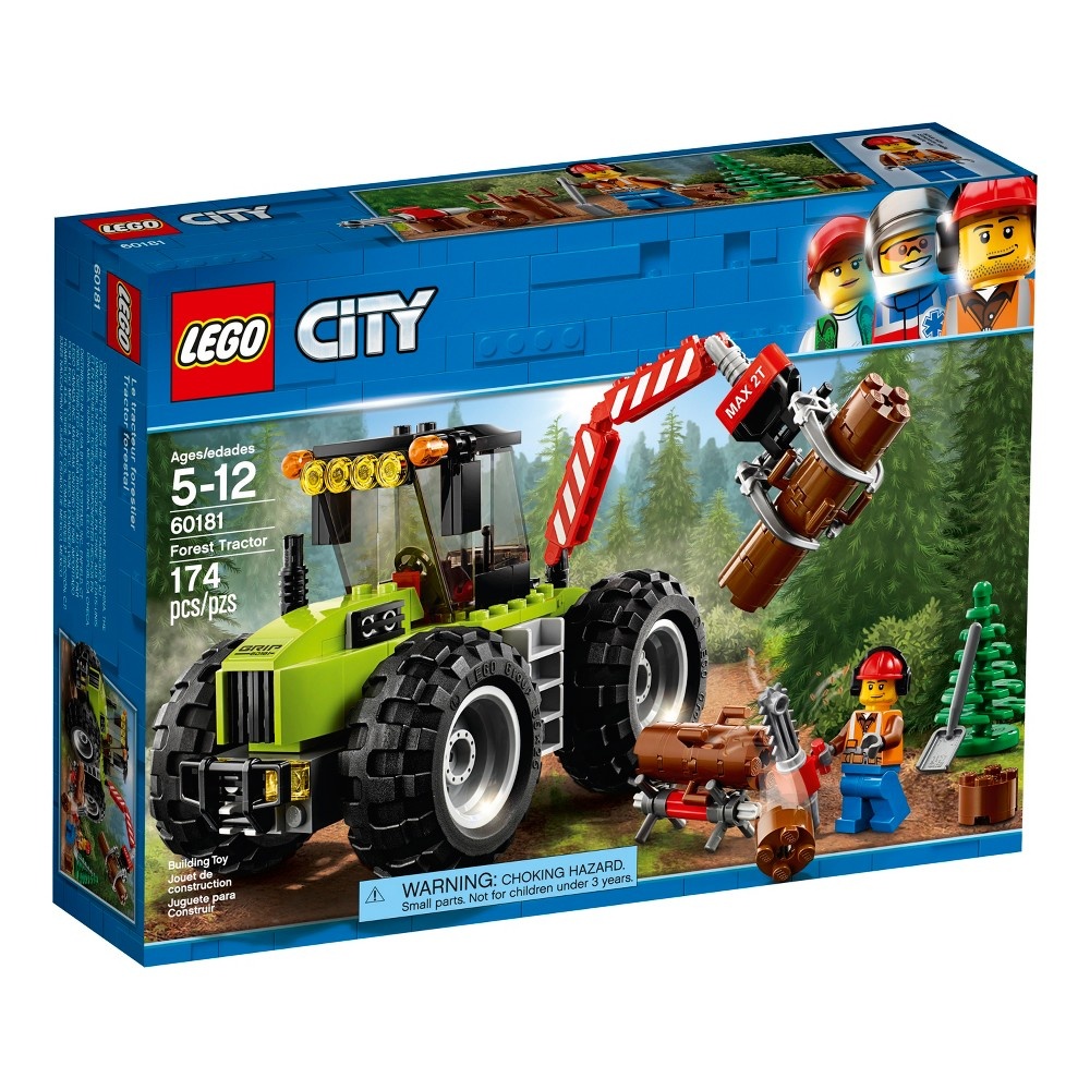 slide 4 of 7, LEGO City Forest Tractor 60181, 1 ct