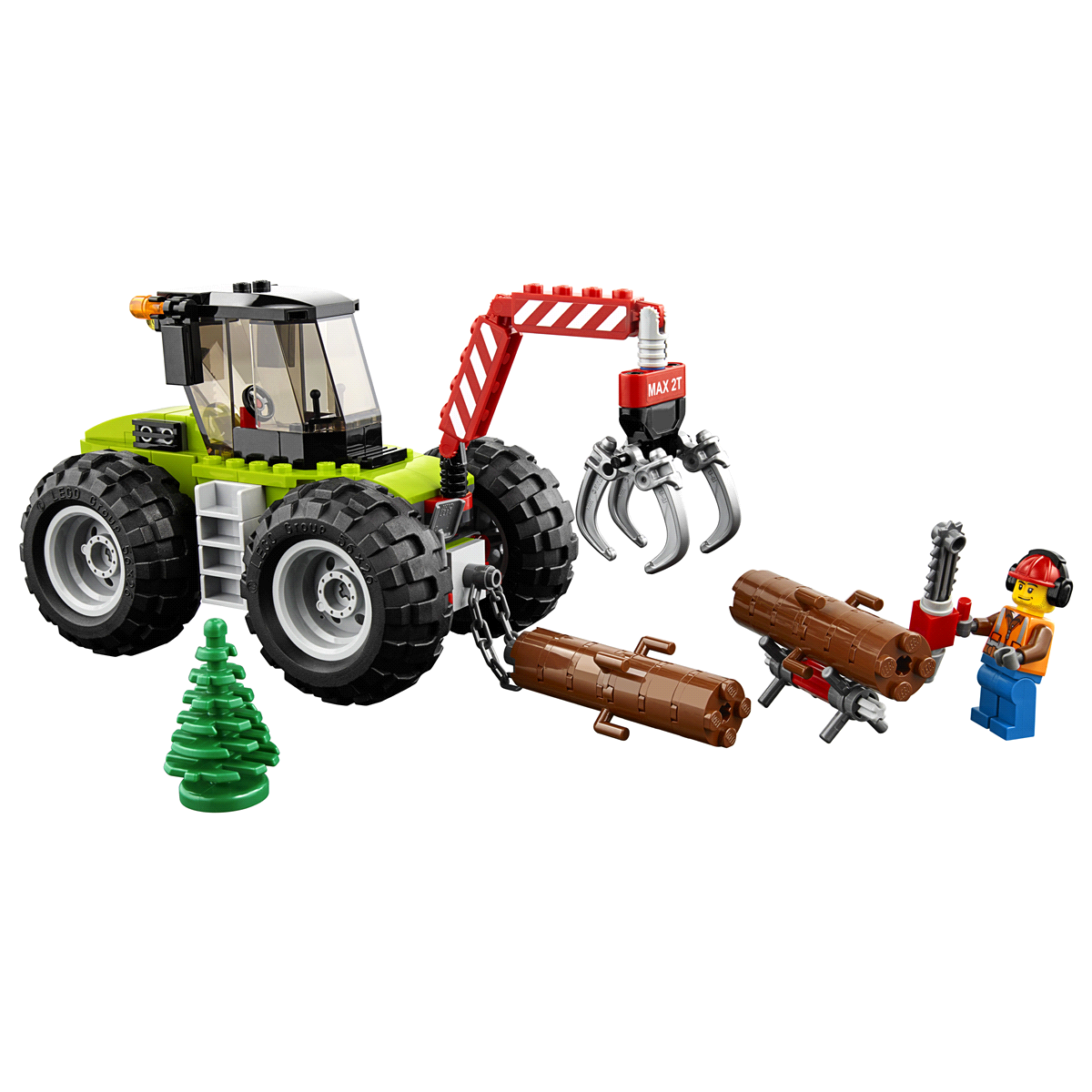 slide 5 of 7, LEGO City Forest Tractor 60181, 1 ct