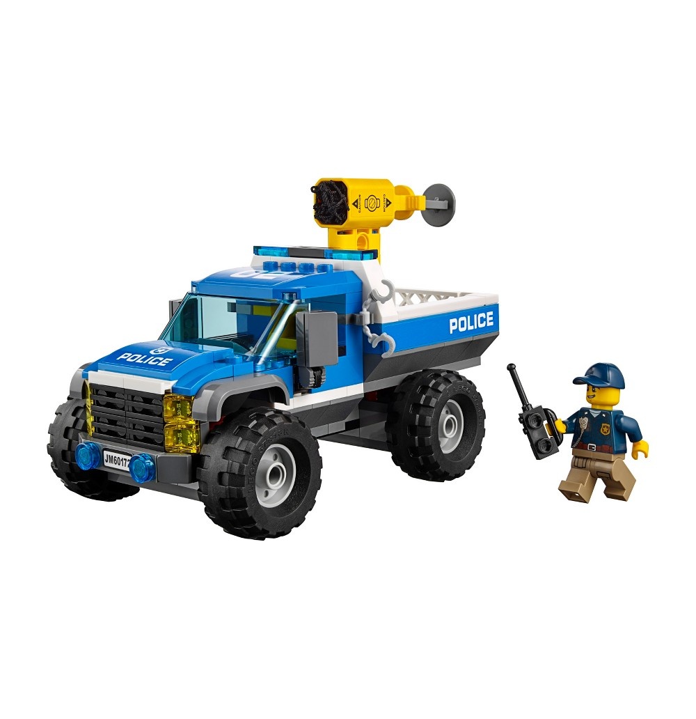 slide 4 of 7, LEGO City Police Dirt Road Pursuit 60172, 297 ct