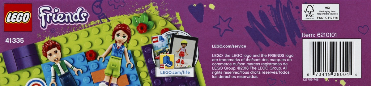 slide 4 of 6, LEGO Friends Mia's Tree House 41335, 1 ct