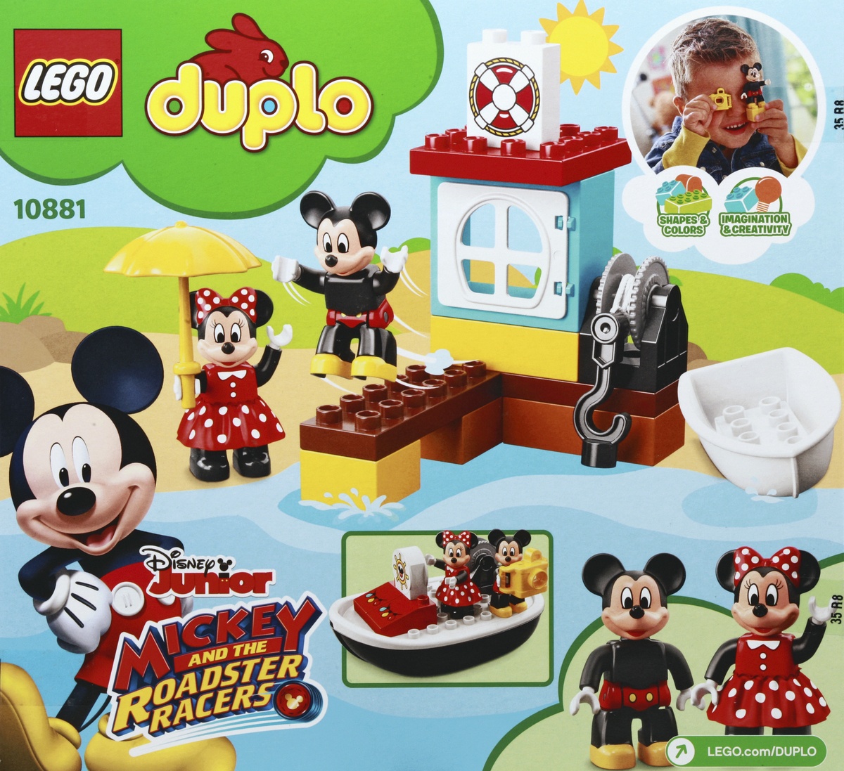 slide 6 of 6, LEGO DUPLO Disney Mickey's Boat, 1 ct