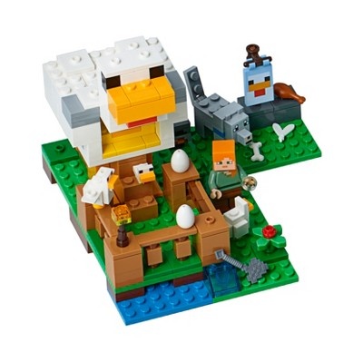 slide 1 of 6, LEGO Minecraft The Chicken Coop 21140, 1 ct