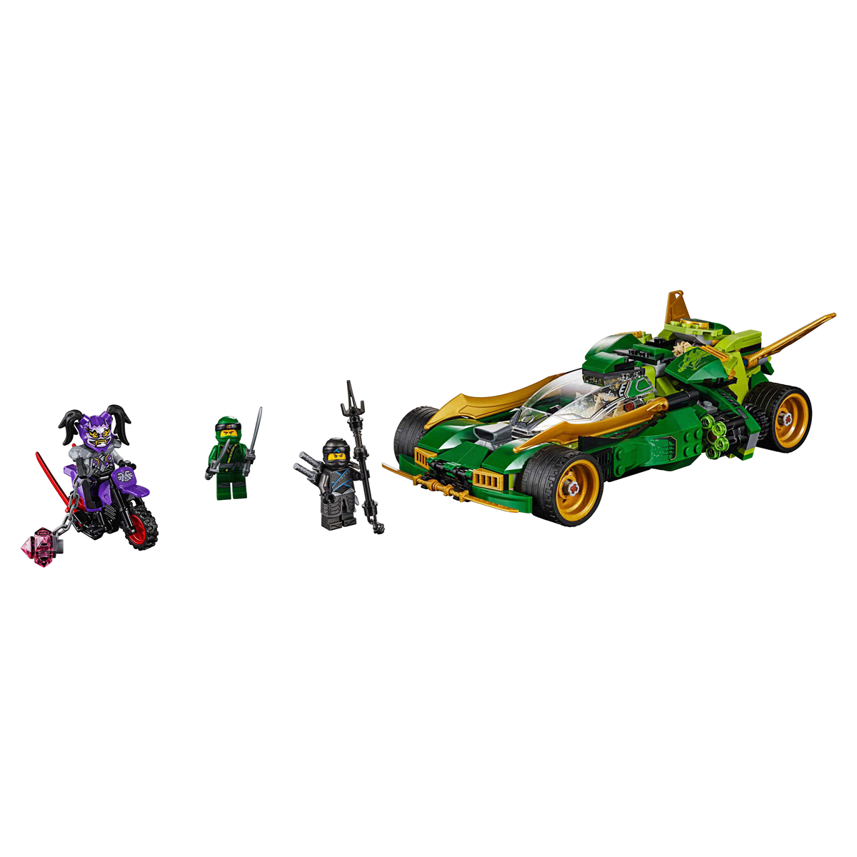 slide 2 of 8, LEGO Ninjago Ninja Nightcrawler 70641, 1 ct