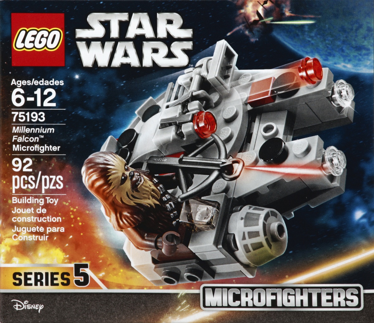 slide 4 of 4, LEGO Star Wars Millennium Falcon Microfighter 75193, 1 ct