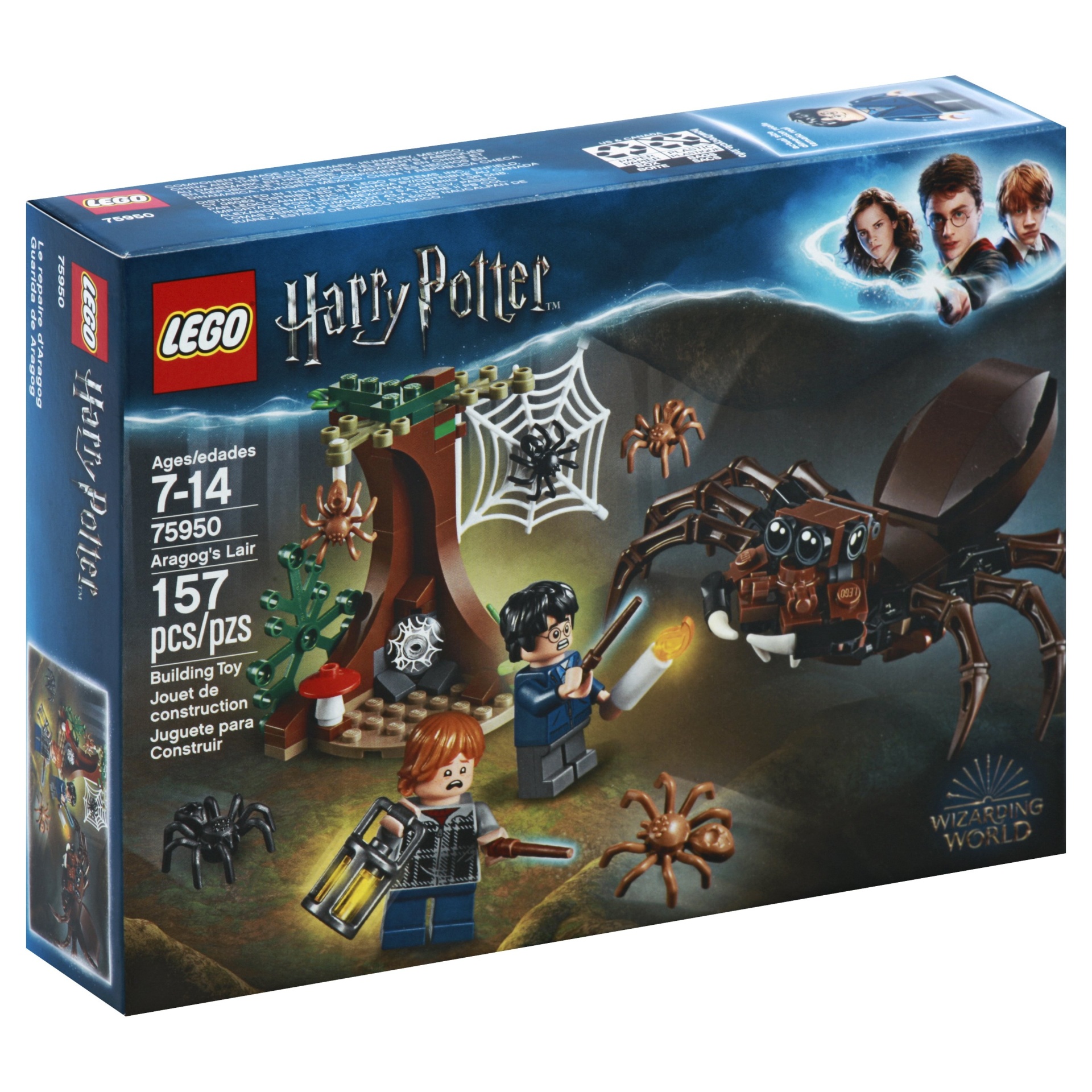 slide 1 of 9, LEGO Harry Potter Aragog's Lair 75950, 1 ct