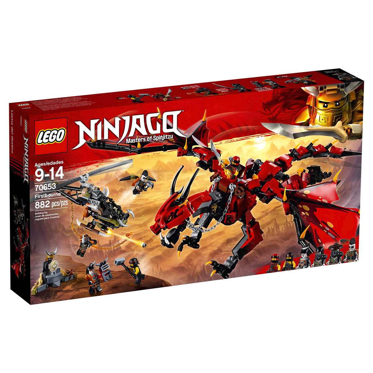 slide 8 of 8, Lego Ninjago Firstbourne 70653, 1 ct