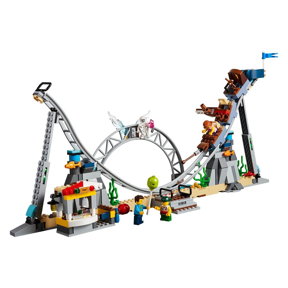 slide 2 of 8, LEGO Creator Pirate Roller Coaster, 1 ct