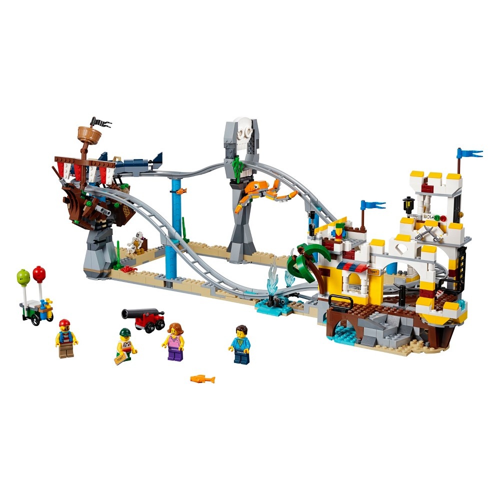 slide 7 of 8, LEGO Creator Pirate Roller Coaster, 1 ct