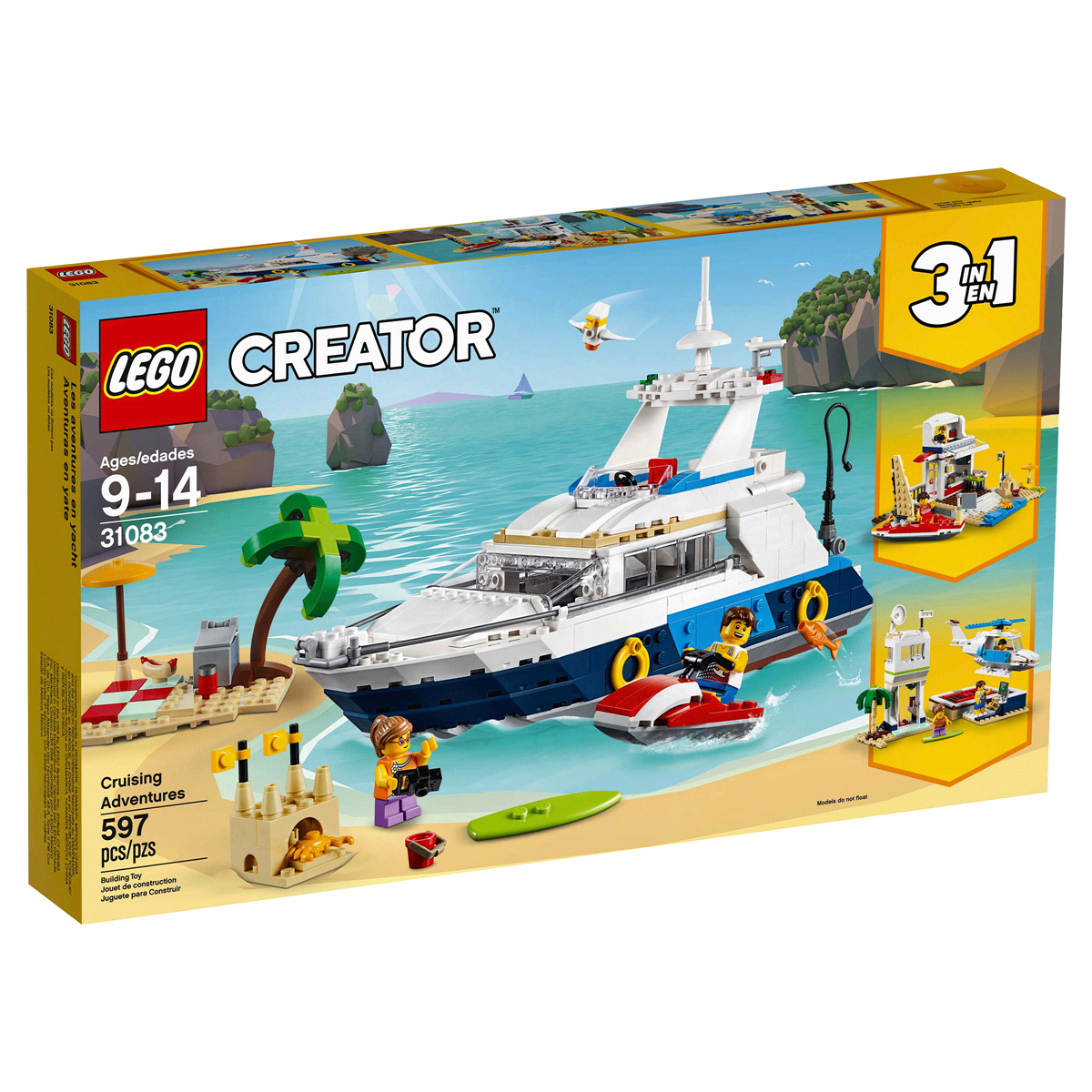 slide 7 of 8, LEGO Creator Cruising Adventures 31083, 1 ct