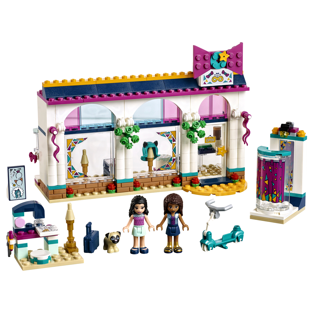 slide 6 of 9, LEGO Friends Andrea's Accessories Store 41344, 1 ct