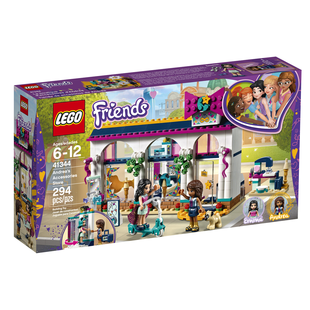 slide 8 of 9, LEGO Friends Andrea's Accessories Store 41344, 1 ct