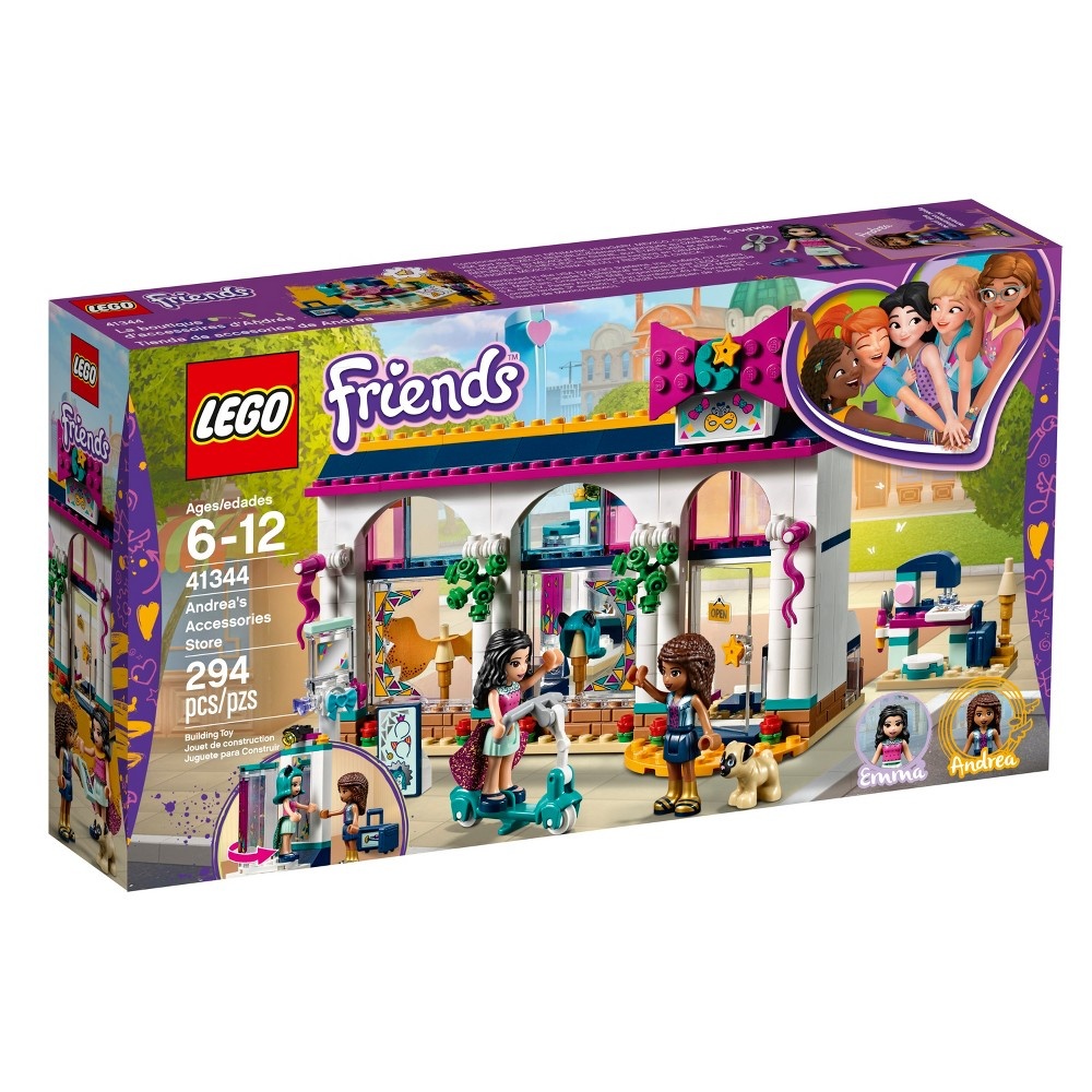 slide 9 of 9, LEGO Friends Andrea's Accessories Store 41344, 1 ct