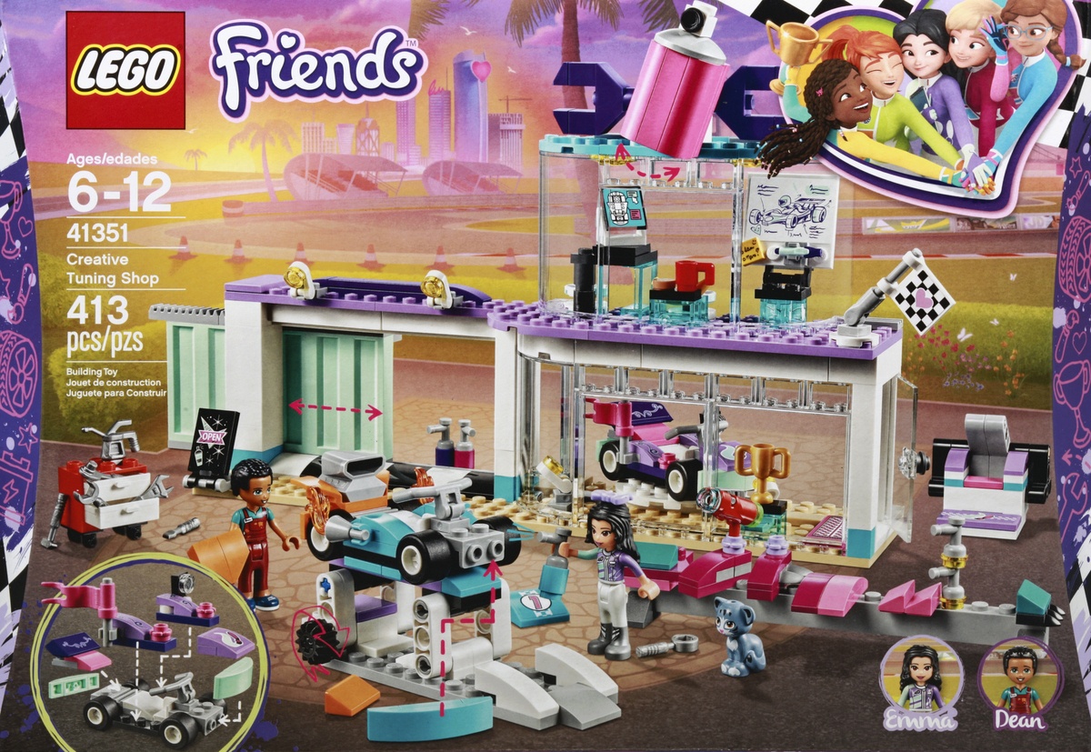 slide 4 of 4, LEGO Friends Creative Tuning Shop, 1 ct